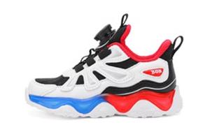 BOBDOG Антиударные устойчивые к истиранию легкие детские повседневные кроссовки White Red Blue Kids'