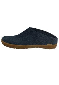 Тапочки glerups Pantoffeln Naturkautschuksohle, цвет Denim