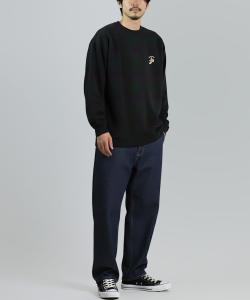 Мужская толстовка CONVERSE из вафельного флиса с одним точечным элементом, свободного кроя, унисекс.