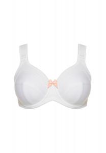 Бюстгальтер для кормления на косточках Lilly Ulla, белый