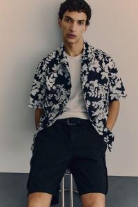 Шорты карго стандартного кроя H&M, черный