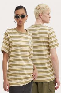 Хлопковая футболка Converse, зеленый