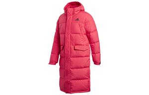 Пуховик Adidas Sports hooded down, красный