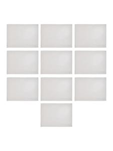 Butlers Набор из 10 салфеток под тарелки FINCA серого цвета