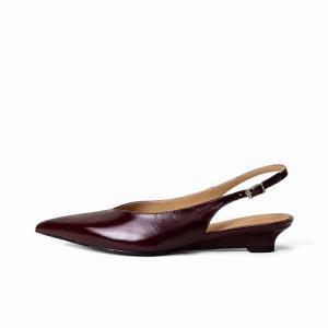 SHOEMAKER QUEEN Женские повседневные туфли-лодочки красно-коричневые, цвет Red Brown