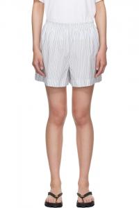 Полосатые шорты Moncler, мультиколор