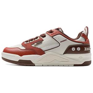 XTEP Новые легкие нескользящие и износостойкие низкие кроссовки для скейтбординга для мужчин, белые, коричневые