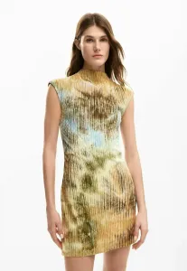 Текстурированное повседневное платье Desigual, Pink