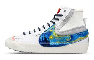 Блейзер мид топ скейтборд обувь унисекс Nike, Nb Starry Sky