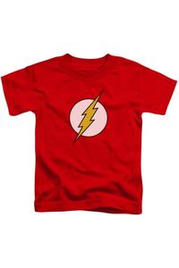 Футболка с коротким рукавом для детей с логотипом Flash от DC Comics Gildan, красный