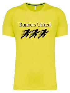 Футболка Sports Runners United флуоресцентно-желтого цвета F4NT4STIC