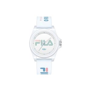 FILA Часы Wrist Watch Quartz Movement Silicone Strap White Dial Women's Watch, [Far Sky Blue]-6568-007