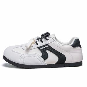 Амортизирующее покрытие, износостойкие, легкие, дышащие, нескользящие, низкие, повседневные туфли для женщин WARRIOR, Dark Beige Silver