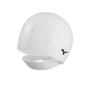 Купальная шапочка из полиуретановой ткани унисекс Mizuno, белый