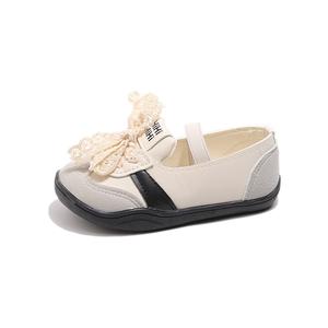 Дышащие низкие повседневные кроссовки для детей TONYBEAR, экрю