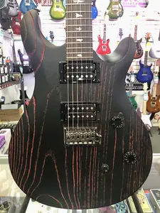 PRS SE Sandblasted Red CE 24 LTD, верх из болотного ясеня, задняя часть из красного дерева, в комплекте с чехлом
