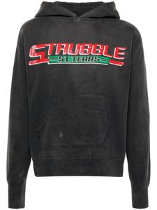 Худи Struggle Tears SAINT MXXXXXX, серый