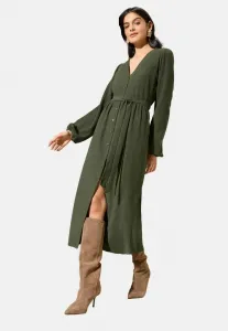 Платье-Рубашка Friends Like These, Khaki Green