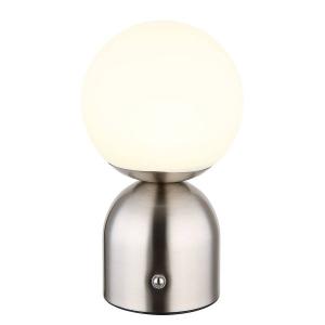 Светодиодная настольная лампа Globo Lighting Julsy Typ A, акриловое стекло / железо - 1 лампа - серебро