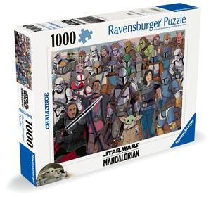 2D пазл: Звездные войны Малыш Йода 1000 деталей Ravensburger