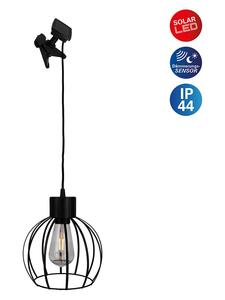 Näve Солнечный подвесной светильник "Grid" черного цвета - (В)130 x Ø 20 см