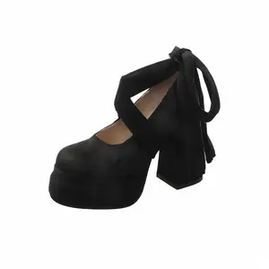 Dawei's house Давейс Хаус туфли на высоком каблуке женские подарочный набор черный, цвет Black