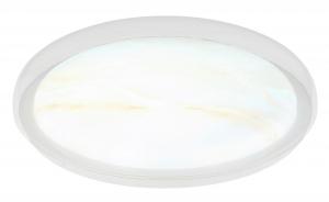 Потолочный светодиодный светильник TYRONE 38,5/8 см Globo, прозрачный/белый