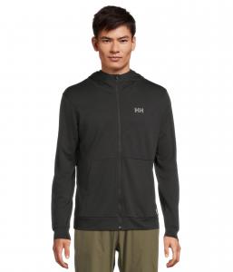 Худи Helly Hansen Hh Lifa Tech Lite Zip Hoodie, черный