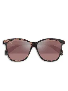 Солнцезащитные очки черепаховой расцветки Maui Jim, красный