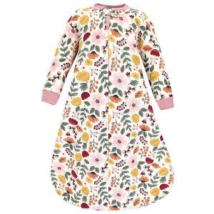 Детский спальный мешок и одеяло с длинным рукавом, осенний ботанический принт Hudson Baby