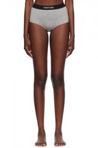 Модальные классические трусы Signature Tom Ford, серый