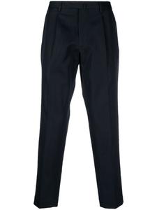 Брюки чинос со складками Dell'oglio, синий