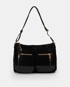 Сумка с двумя карманами спереди Pepe Moll, черный