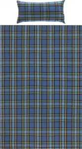 Постельное белье , сине-зеленое, 1x 155x240 см + 1x 40x80 см Erwin Müller