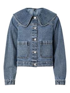 Куртка межсезонная PIECES PCAlly, Blue Denim