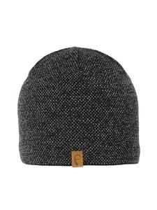 Шапка Faera Melange Beanie mit Fleece Innenfutter und Strick, серый