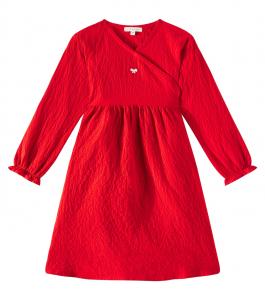 Платье-халат Cleo из хлопка Liewood, Apple Red