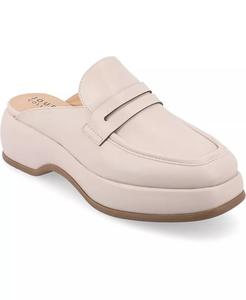 Женские мюли-лоферы Antonina Platform Journee Collection, коричневый/бежевый