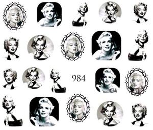 Водные наклейки для ногтей - №984, Raisin