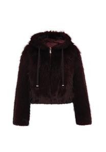 Куртка межсезонная faina, бургундия