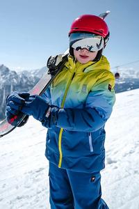 Детская лыжная куртка Lego, синий