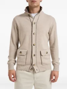 Кардиган на пуговицах Kangra, нейтральный