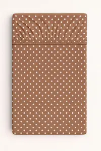 Простыня на резинке 120 х 60 см - ткань - хлопок - эластичная и мягкая ткань для детской кроватки BellaFurn