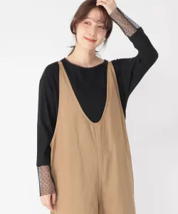 Пуловер с круглым вырезом и прозрачными рукавами Studio Clip, цвет Black X Dot 04