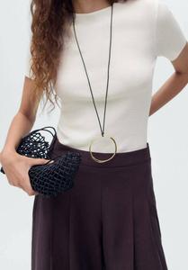 Футболка Mango SHORT-SLEEVED, White