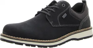 Мужские туфли Rieker на шнуровке, черный