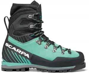 Mont Blanc Pro GTX Горные ботинки Женские Scarpa, Green Blue