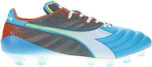 Футбольные бутсы Diadora Brasil Elite Veloce GR ITA LPX для мужчин, для твердого грунта - Сделано в Италии, сверхлегкие, из премиальной кожи, идеально подходят для твердого поля, синий