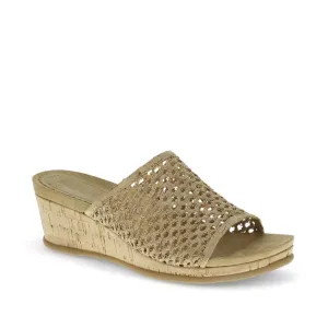 Женские босоножки на танкетке Flossey Baretraps, цвет natural cork