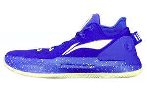 Баскетбольные кроссовки YuShuai 13 мужские низкие синие Lining